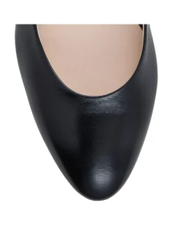 Leren pumps zwart