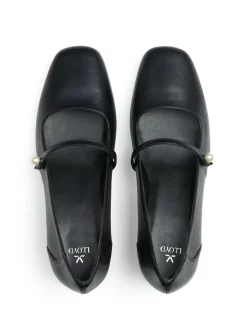 Leren pumps zwart