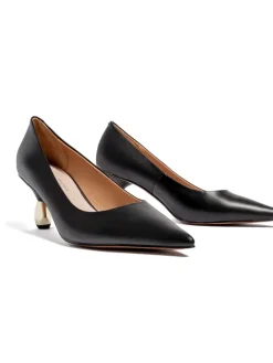 Leren pumps zwart