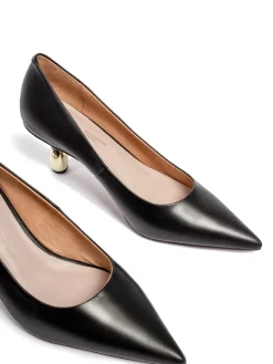 Leren pumps zwart