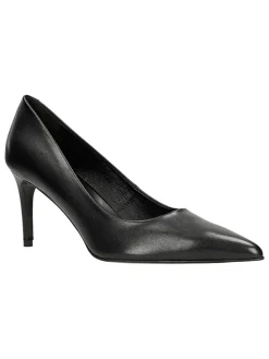 Leren pumps zwart