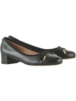Leren pumps zwart