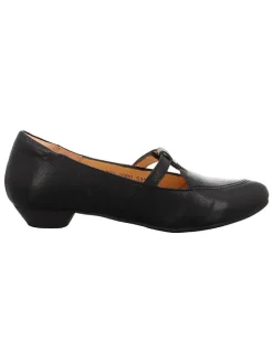 Leren pumps zwart