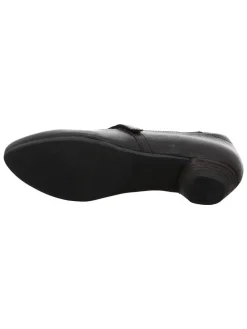 Leren pumps zwart