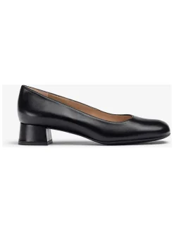 Leren pumps zwart