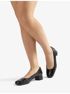 Leren pumps zwart