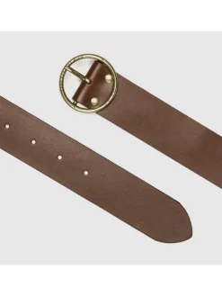 Leren riem bruin