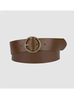 Leren riem bruin