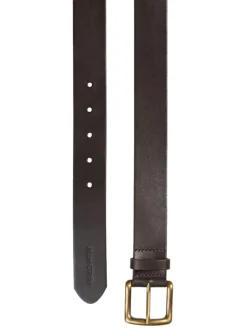 Leren riem bruin