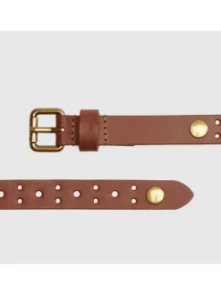 Leren riem bruin