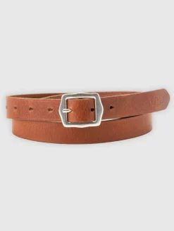 Leren riem lichtbruin