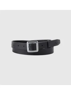 Leren riem zwart