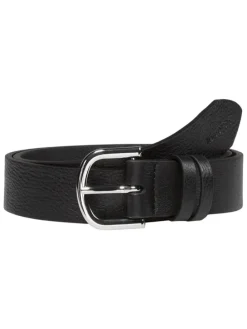 Leren riem zwart