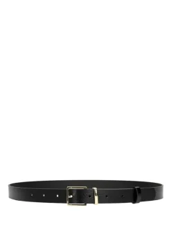 Leren riem zwart