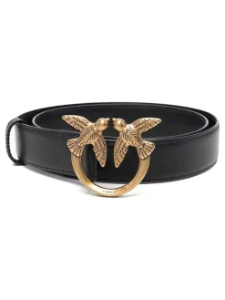Leren riem zwart