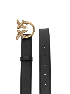 Leren riem zwart