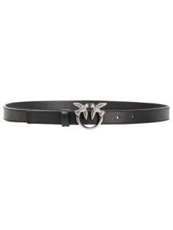 Leren riem zwart