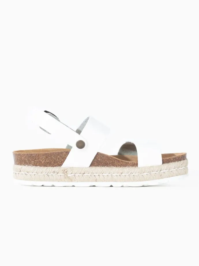 Leren sandalen "Kalmie" wit