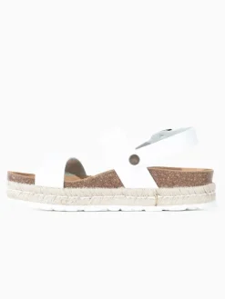 Leren sandalen "Kalmie" wit
