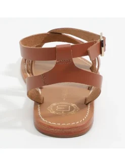 Leren sandalen 