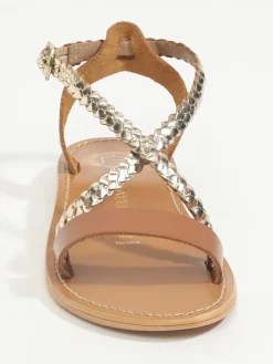 Leren sandalen 