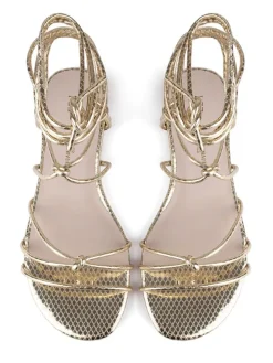 Leren sandalen 