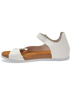Leren sandalen wit