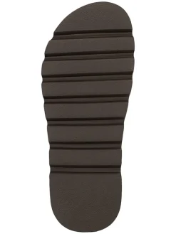Leren sandalen zwart