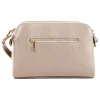 Leren schoudertas "Certosa" beige - (B)24 x (H)16 x (D)8 cm
