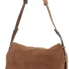 Leren schoudertas lichtbruin - (B)32 x (H)19 x (D)12 cm