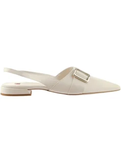 Leren slingballerina's 