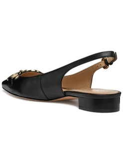 Leren slingballerina's 
