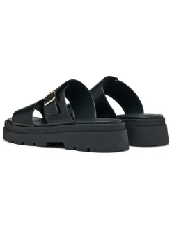 Leren slippers 