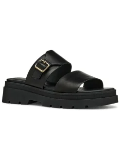 Leren slippers 