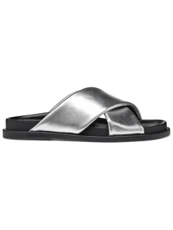 Leren slippers 