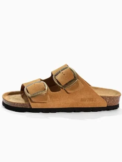 Leren slippers