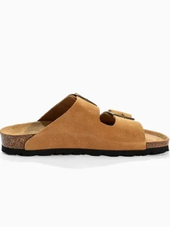 Leren slippers