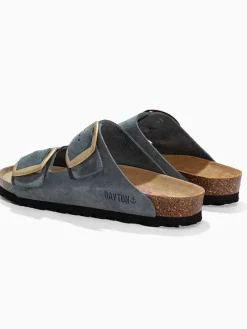 Leren slippers