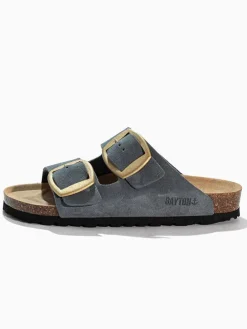 Leren slippers