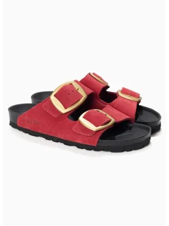 Leren slippers 