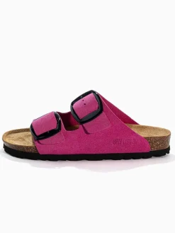 Leren slippers