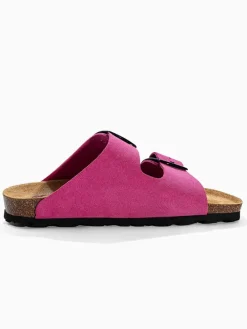 Leren slippers