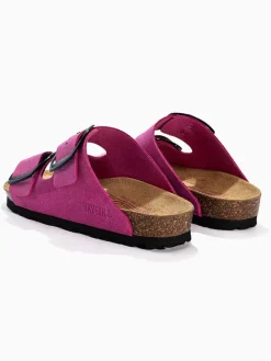 Leren slippers