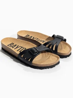 Leren slippers 