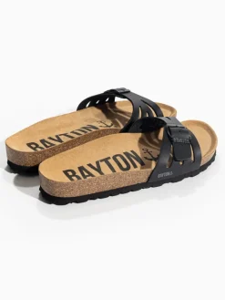 Leren slippers 