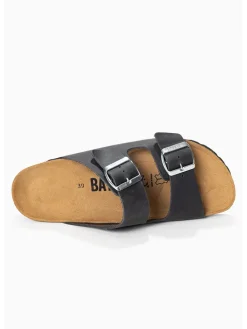 Leren slippers 
