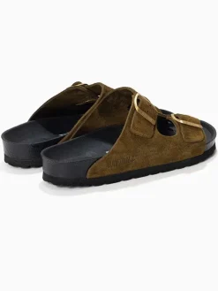 Leren slippers 