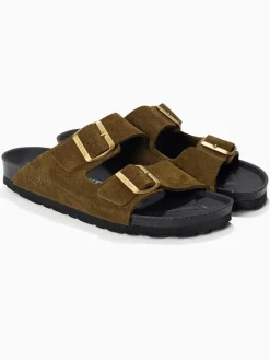 Leren slippers 