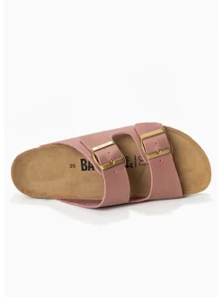 Leren slippers 