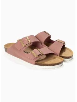 Leren slippers 